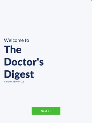 Screenshot: Doctor's Digest app.